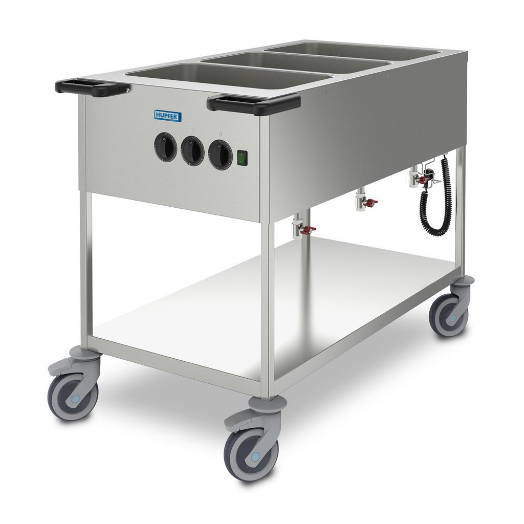 Bain Marie 3 1-1 GN, 16 A CEE, 3,5 kW