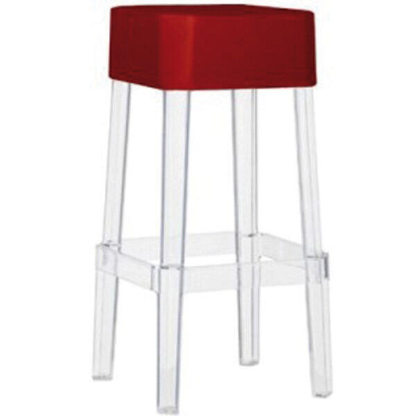 Barhocker Crystal rot