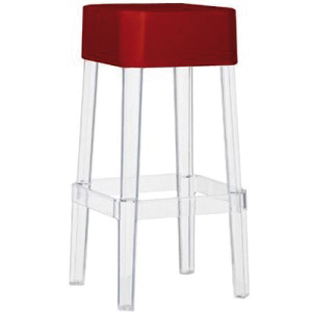 Barhocker Crystal rot
