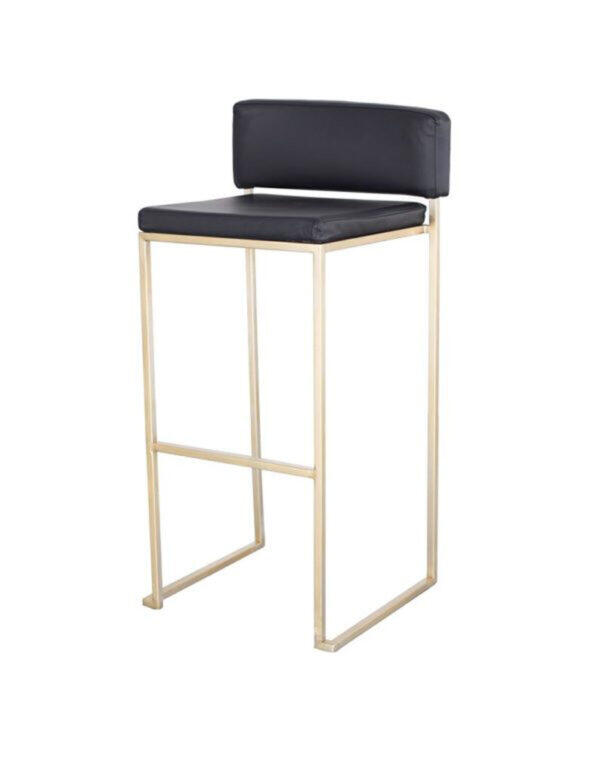 Barhocker Riva GOLD schwarz