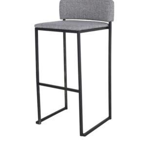 Barhocker Riva SCHWARZ grau