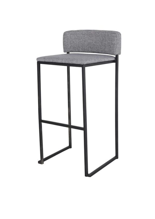 Barhocker Riva SCHWARZ grau