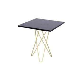 Bistrotisch Chloe schwarz 70x70cm