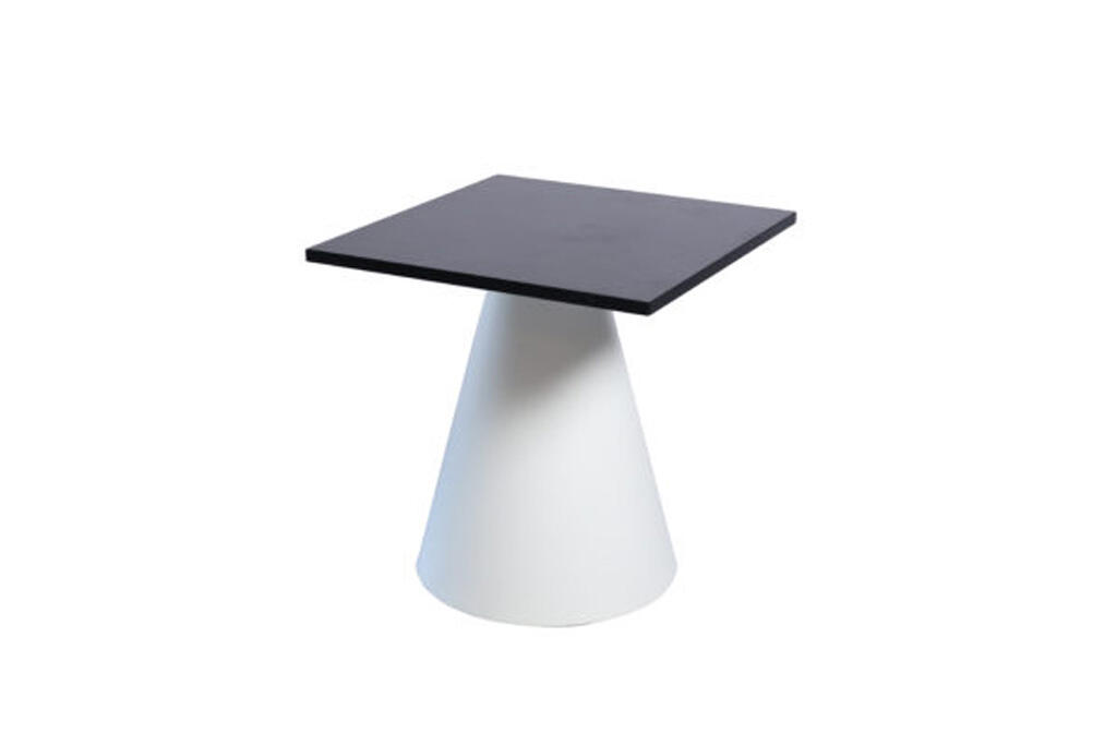 Bistrotisch IKON, schwarz, 70x70cm, Höhe 72cm