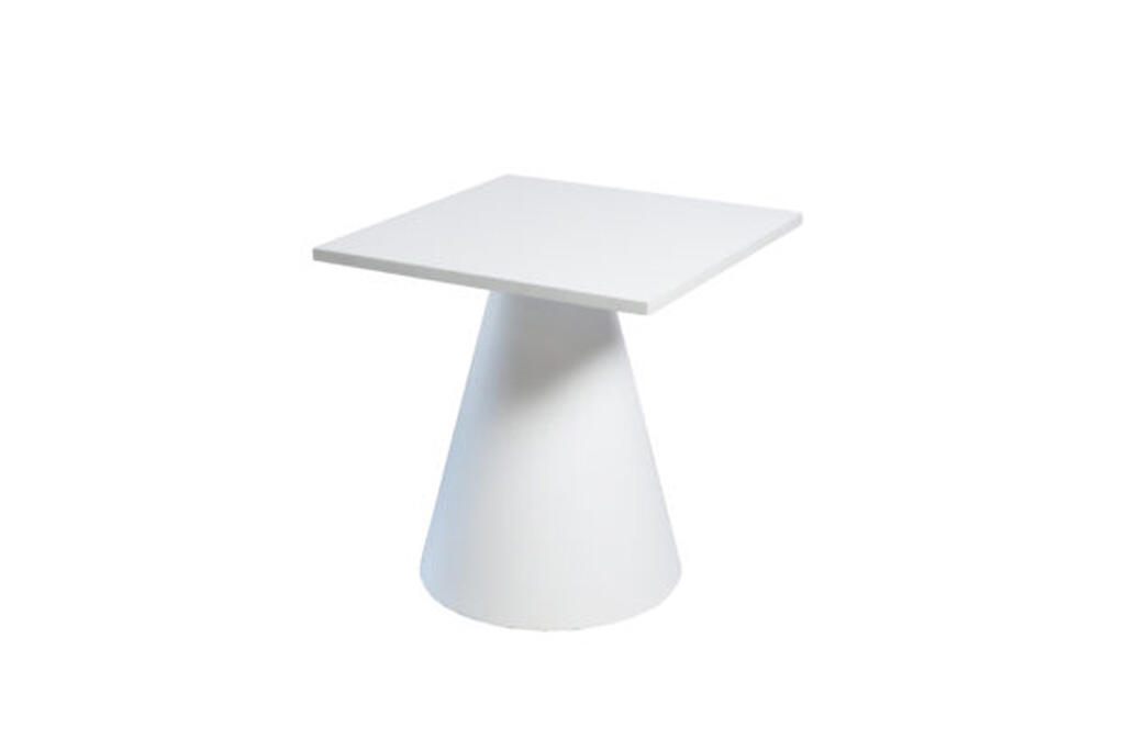 Bistrotisch IKON weiß, 70x70cm, Höhe ca. 72cm
