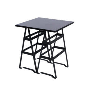 Bistrotisch Industry schwarz 70x70x78cm