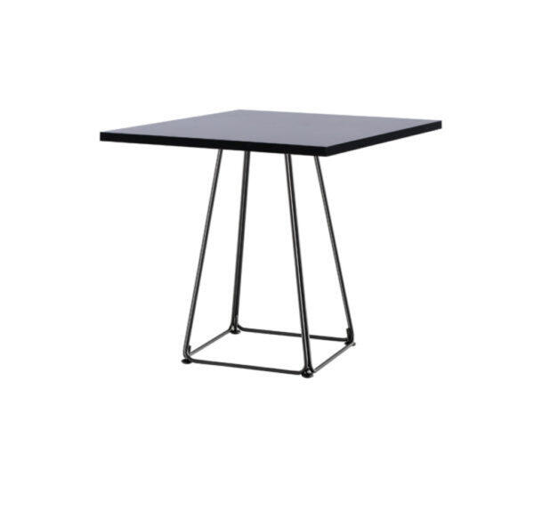 Bistrotisch Lunar schwarz, 70x70cm