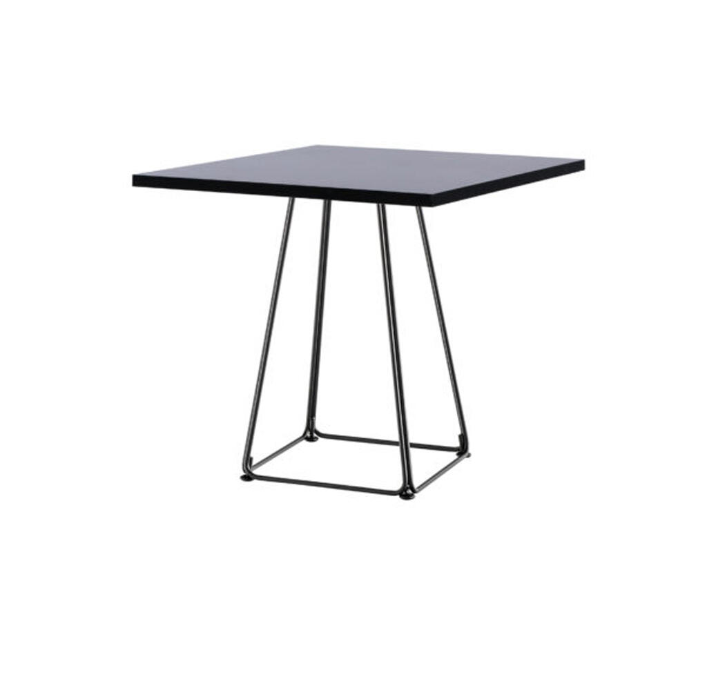 Bistrotisch Lunar schwarz, 70x70cm
