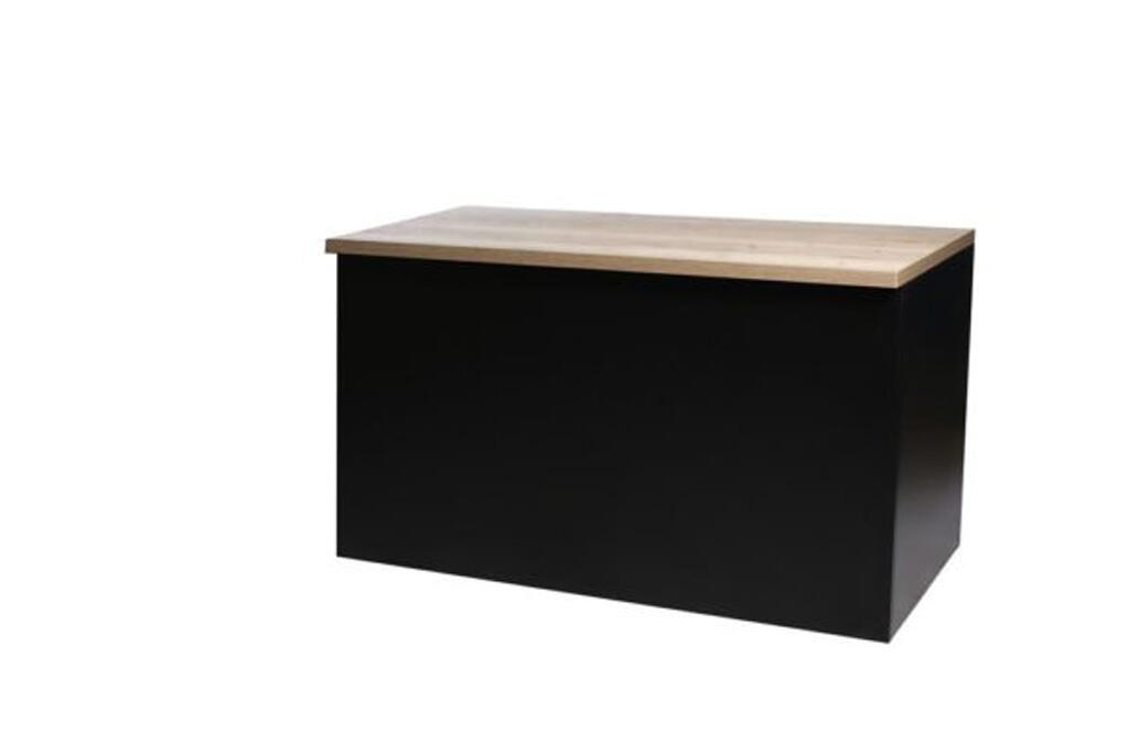 Buffetanlage Murano schwarz B140cm