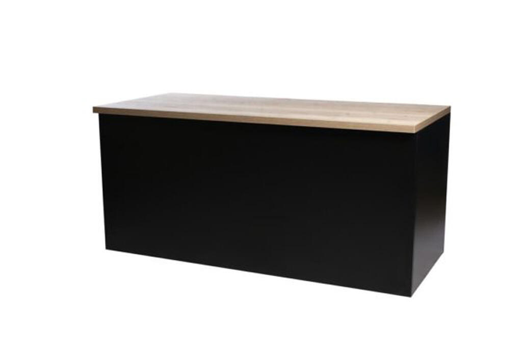 Buffetanlage Murano schwarz B200cm