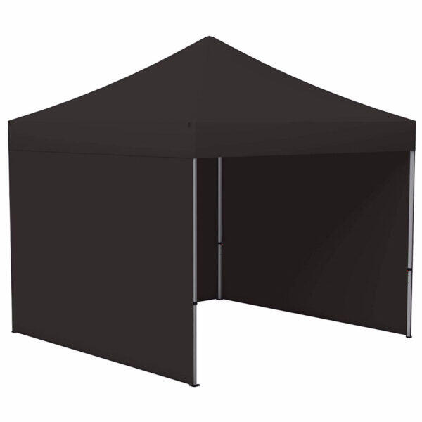 Falt-Pavillon 3m x 3m SCHWARZ (Seitenplanen optional erhältlich)