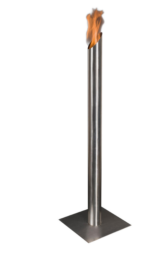 Feuersäule Vesuv, Bio Ethanol Brenner H140cm
