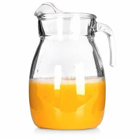 Glaskaraffe 1l mit Henkel
