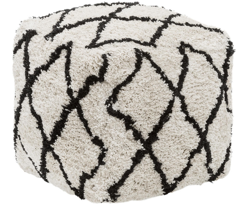 Handgetufteter Pouf Naima