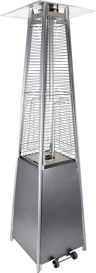 Heizstrahler Pyramide/Höhe 180cm 10,5 KW/schwarz