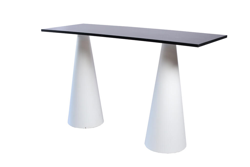 Hochtisch IKON schwarz, 180 x70 x110cm