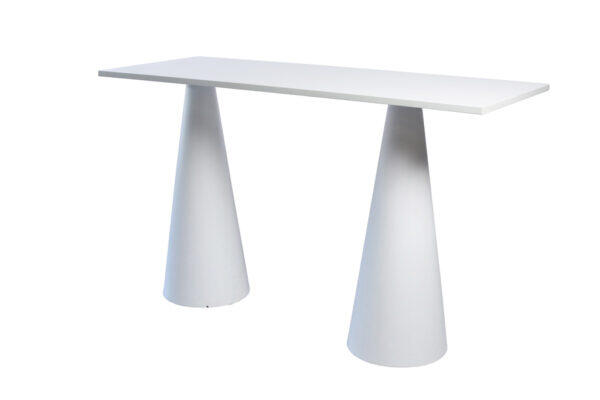 Hochtisch IKON weiß, 160x60cm, Höhe ca. 110cm