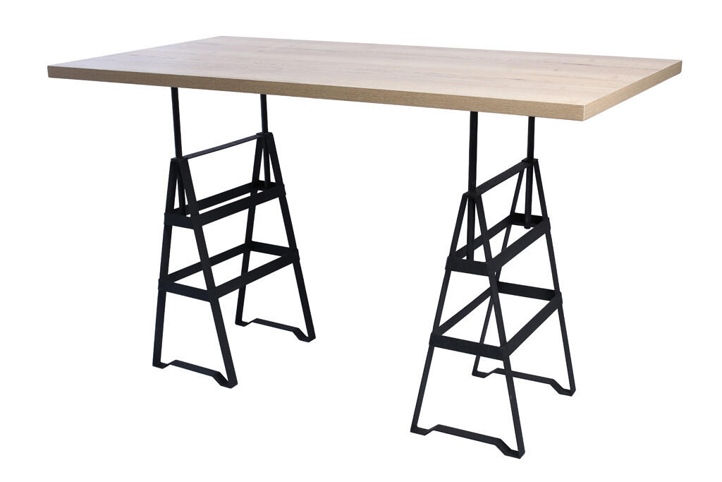 Hochtisch Industry Eiche 180x90x110cm