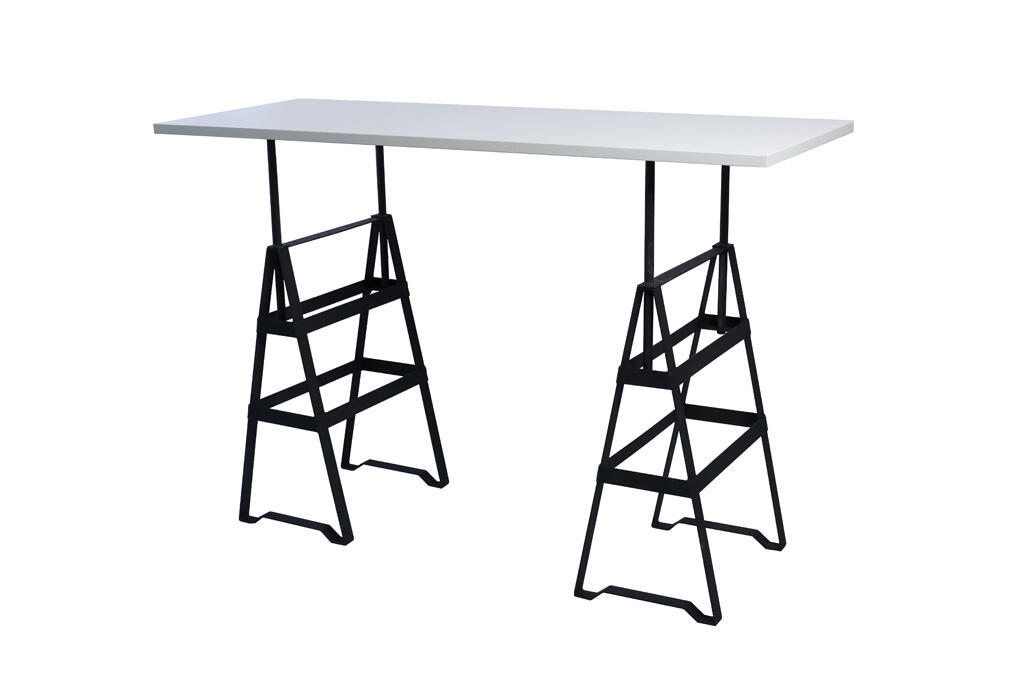 Hochtisch Industry weiß 180x70x110cm