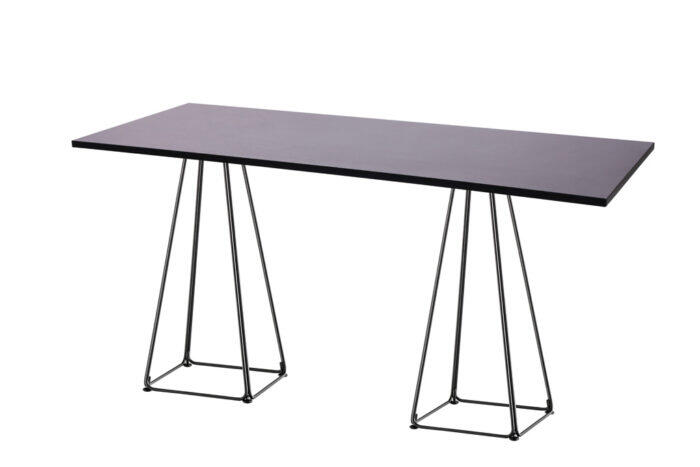 Hochtisch Lunar schwarz 180 x 70cm