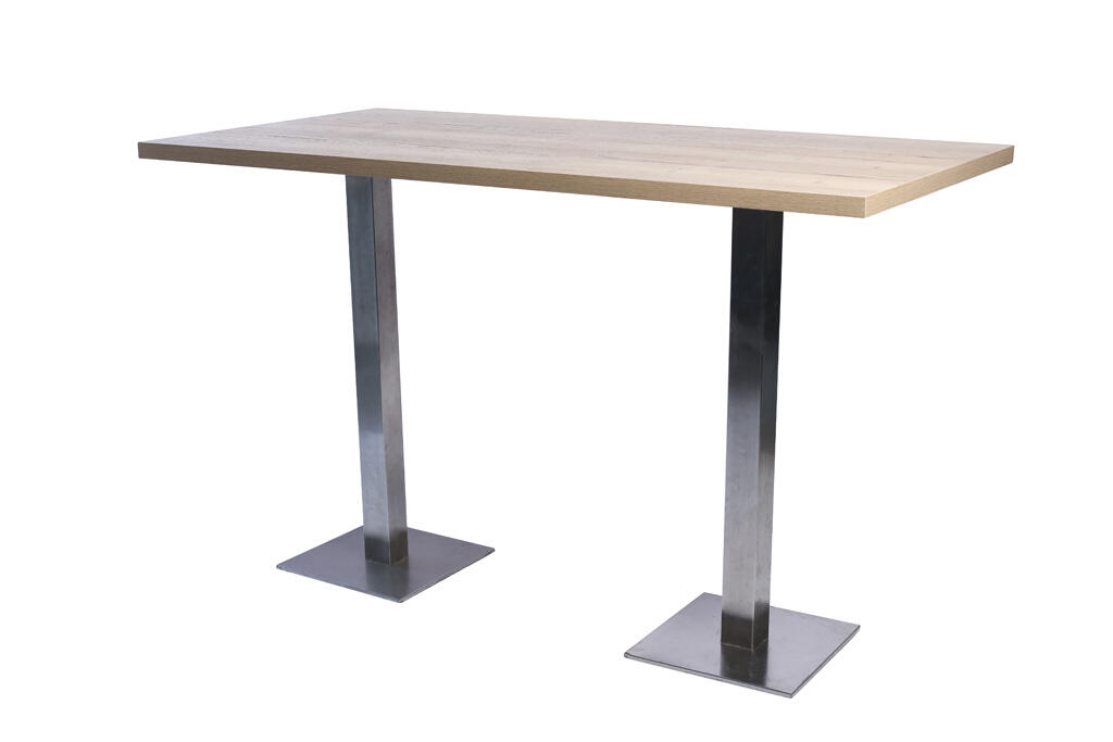 Hochtisch exklusiv 180 x 70cm, Höhe 110cm, Eiche