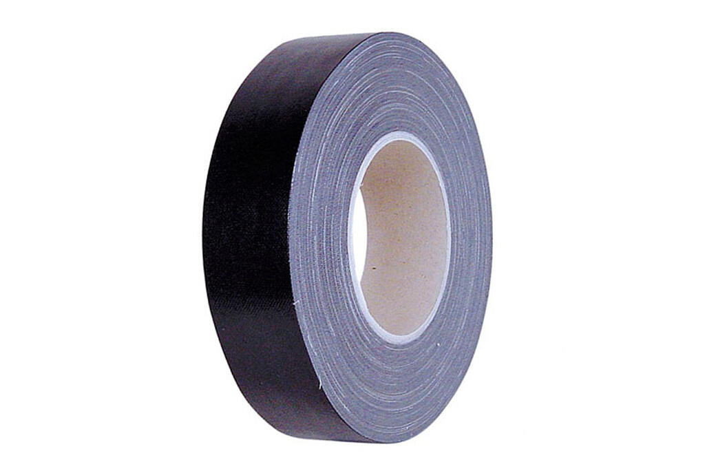 Klebeband schwarz, 50mm breit, 50m Rolle