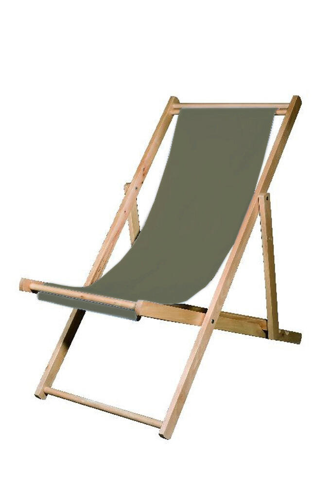 Liegestuhl oliv