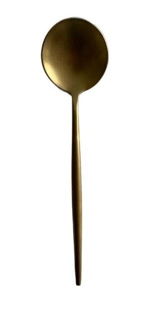 Serie Vintage Gold matte Tafellöffel (VPE 30)