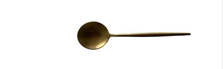 Serie Vintage Gold matte Kaffeelöffel (VPE 30)