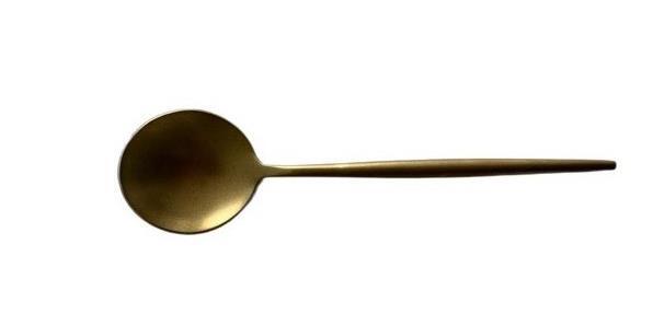 Serie Vintage Gold matte Vorspeiselöffel (VPE 30)