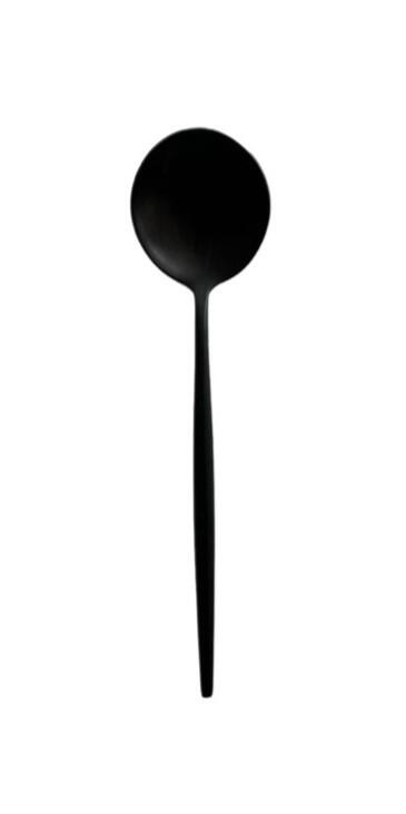 Serie Vintage Black matte Tafellöffel (VPE 30)