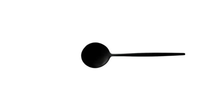Serie Vintage Black matte Kaffeelöffel (VPE 30)