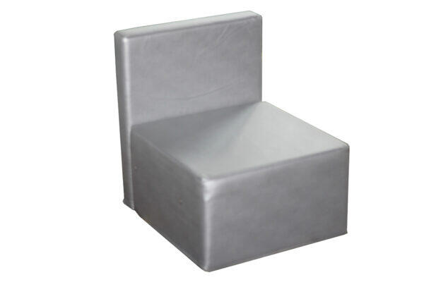 Lounge-Mittelteil New Avantgarde Silver