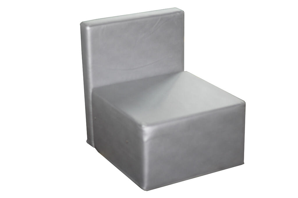 Lounge-Mittelteil New Avantgarde Silver