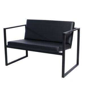 Lounge Pure 2-Sitzer schwarz
