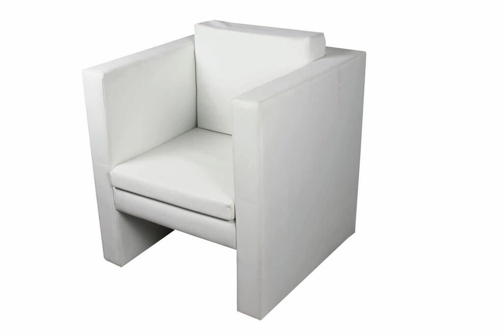 Lounge-Sessel New Avantgarde weiß