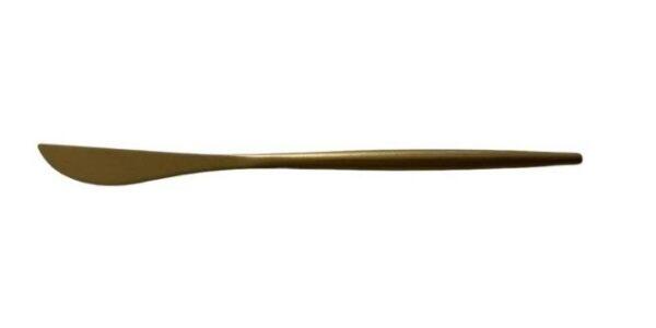 Serie Vintage Gold matte Tafelmesser (VPE 30)