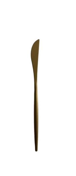 Serie Vintage Gold matte Vorspeise-/Dessertmesser (VPE 30)