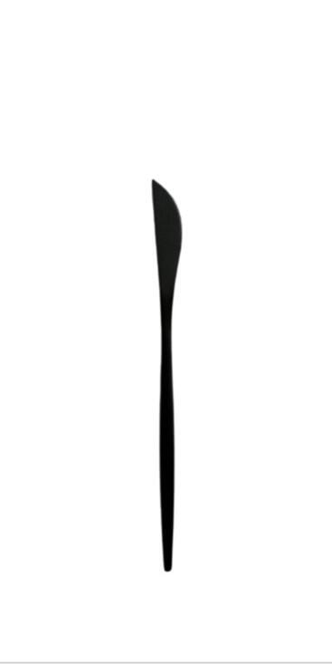 Serie Vintage Black matte Vorspeise-/Dessertmesser (VPE 30)