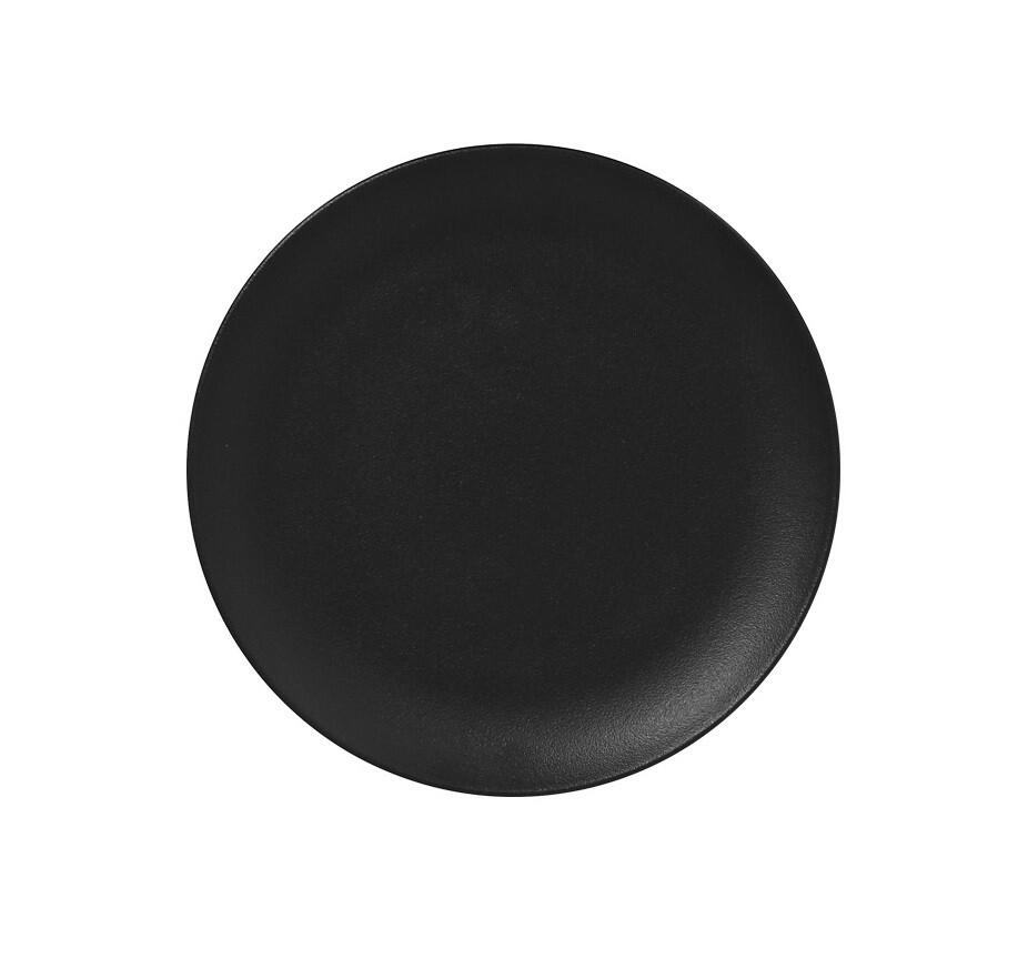 RAK Serie Neo Teller flach D15cm, schwarz   (VPE 30)