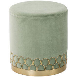 Samt-Hocker Tiara