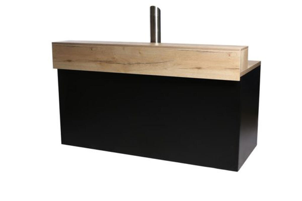 Schankanlage Murano schwarz