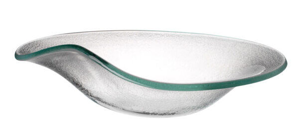 Serie Cera Teller rund D 18cm aus Glas  (VPE 30)