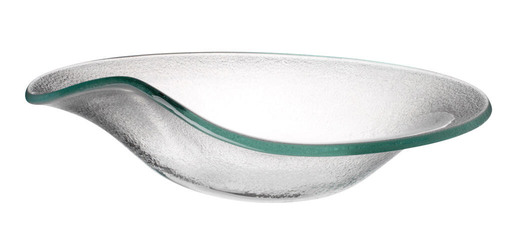 Serie Cera Teller rund D 18cm aus Glas  (VPE 30)