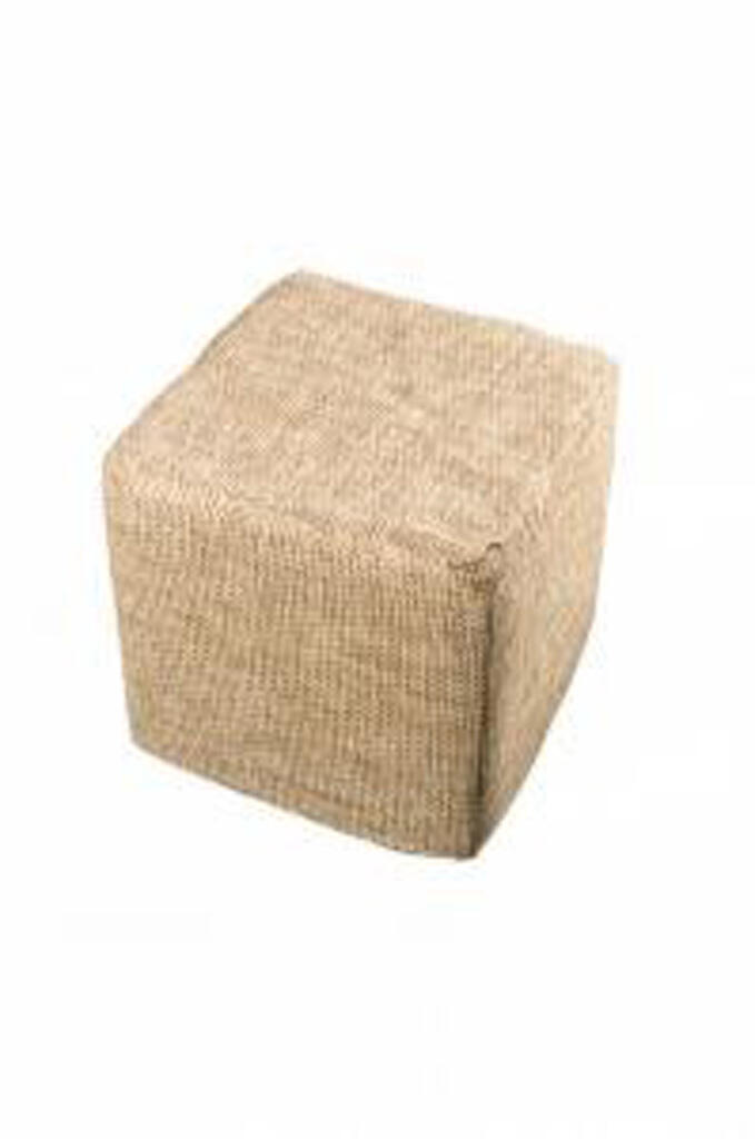 Sitzwürfel Jute