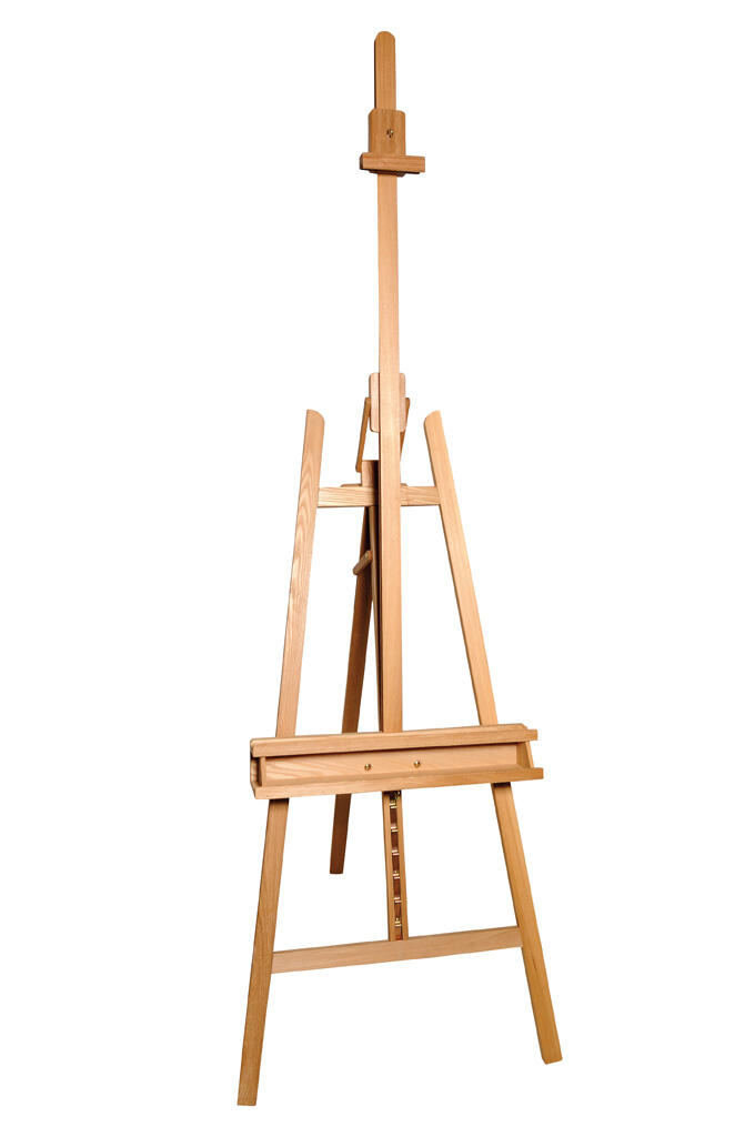 Staffelei, Breite Ablage 56cm, Standhöhe ca. 40cm
