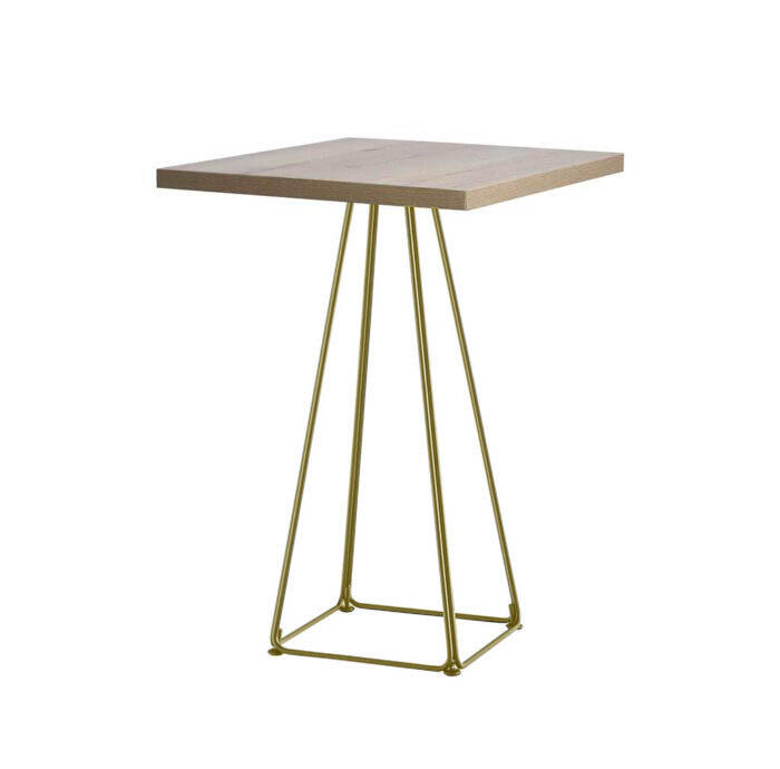 Stehtisch Lunar gold/eiche