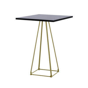 Stehtisch Lunar gold/schwarz