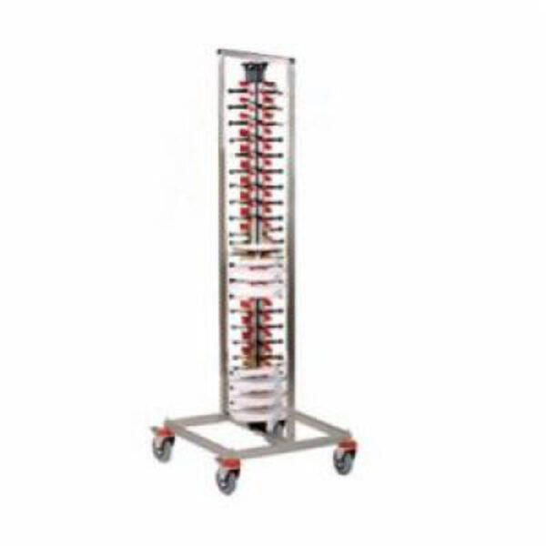 Tellerstapler für 84 Teller fahrbar