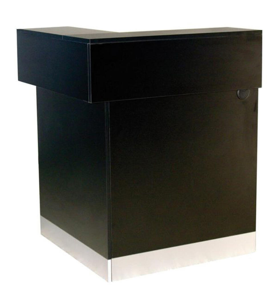 Thekenanlage Eckelement Black Pearl